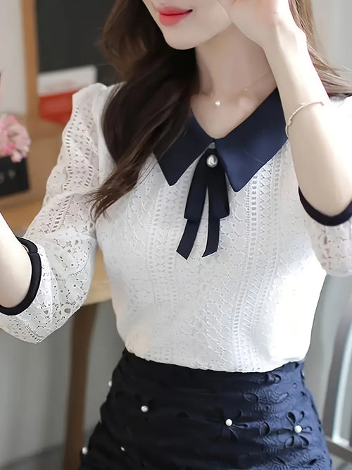 Nexalift Amélie Puff-Sleeve Blouse — Nexalift